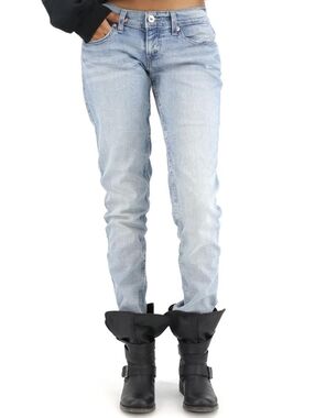 Sz 27 Levi's 524 Skinny Light Wash Women's Jeans Y2K
